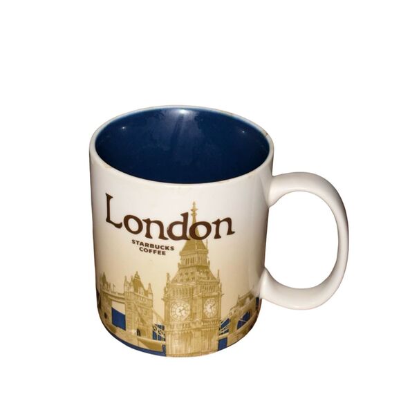 2013 Limited Edition Starbucks Global Icon Series London Mug Coffee Cup - Picture 1 of 5